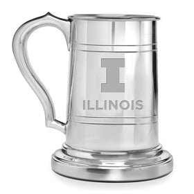 University of Illinois Pewter Stein Shot #1