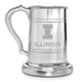 University of Illinois Pewter Stein
