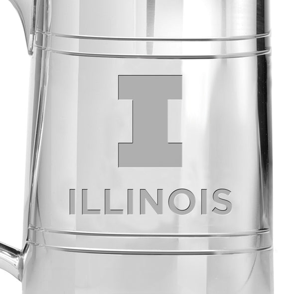 University of Illinois Pewter Stein Shot #2