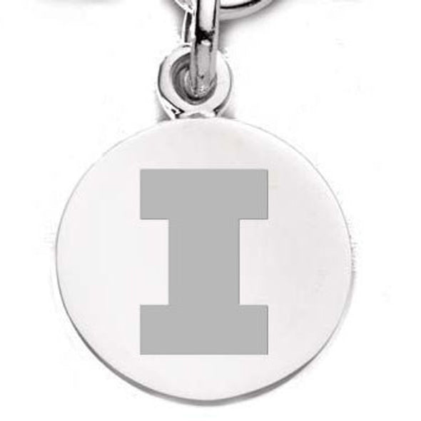 University of Illinois Sterling Silver Charm Shot #1