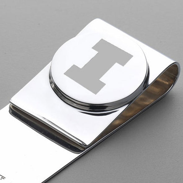 University of Illinois Sterling Silver Money Clip Shot #2