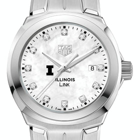University of Illinois TAG Heuer Diamond Dial LINK for Women Shot #1