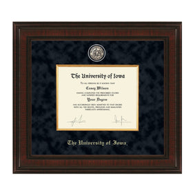 University of Iowa Diploma Frame - Excelsior Shot #1