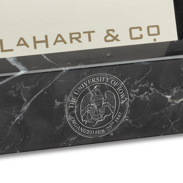 University of Iowa Marble Business Card Holder Shot #2