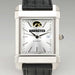 University of Iowa Men's Collegiate Watch with Leather Strap
