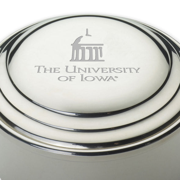 University of Iowa Pewter Keepsake Box Shot #2