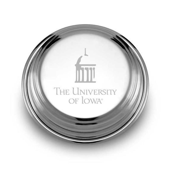 University of Iowa Pewter Paperweight Shot #1