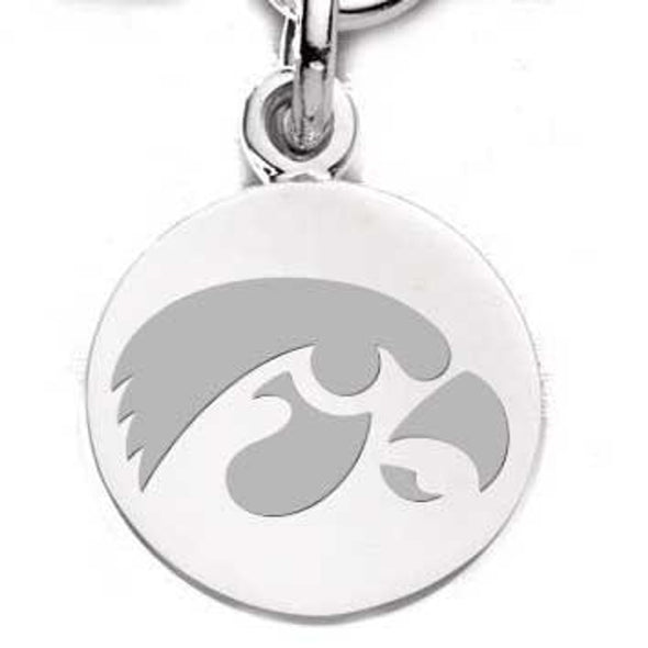 University of Iowa Sterling Silver Charm Shot #1