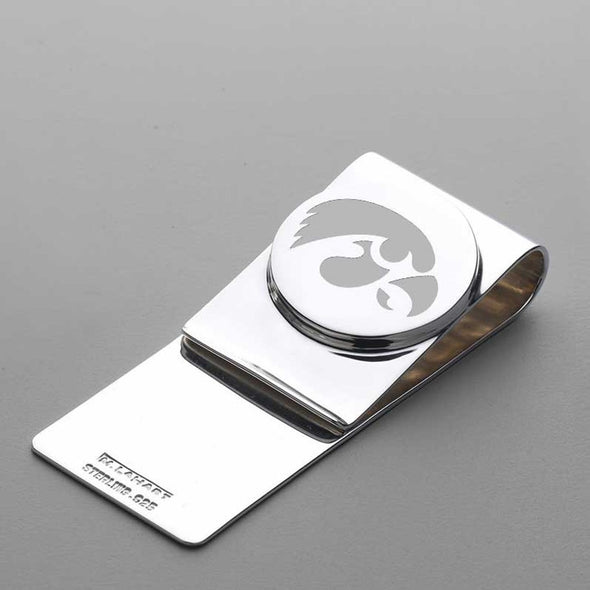 University of Iowa Sterling Silver Money Clip Shot #1
