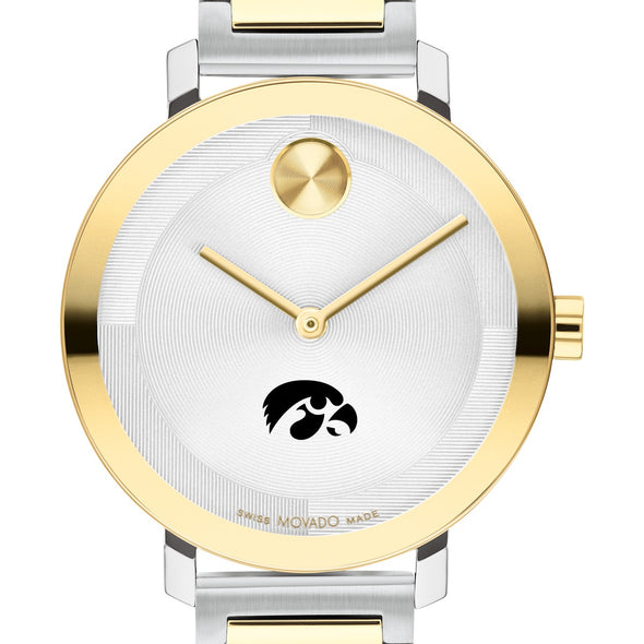 University of Iowa Women's Movado BOLD 2-Tone with Bracelet Shot #1