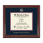 University of Kansas Bachelors/Masters Diploma Frame, the Fidelitas Shot #1