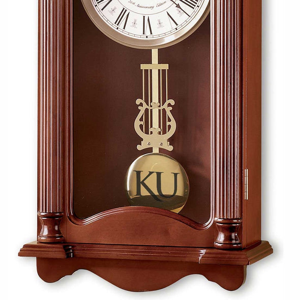 University of Kansas Howard Miller Wall Clock Shot #2