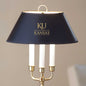 University of Kansas Lamp in Brass & Marble Shot #2