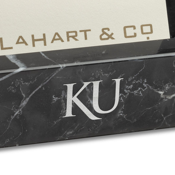University of Kansas Marble Business Card Holder Shot #2