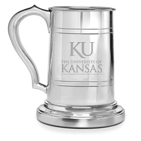 University of Kansas Pewter Stein Shot #1