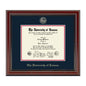 University of Kansas PhD Diploma Frame, the Fidelitas Shot #1