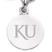 University of Kansas Sterling Silver Charm