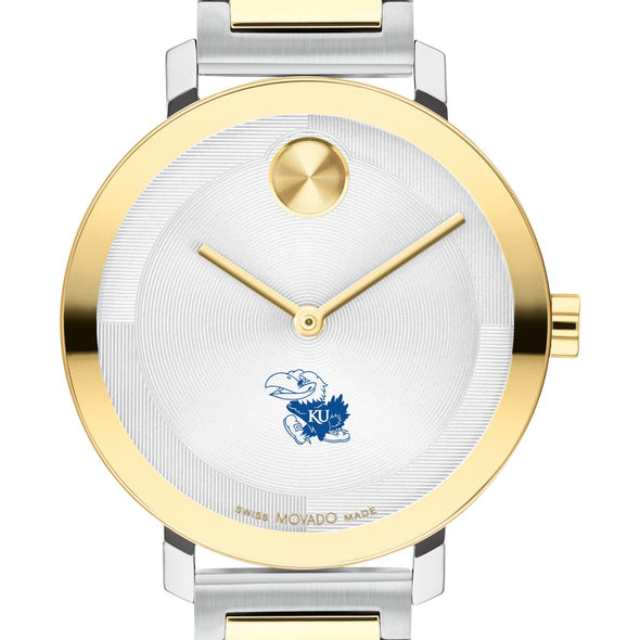 University of Kansas Women's Movado BOLD 2-Tone with Bracelet Shot #1