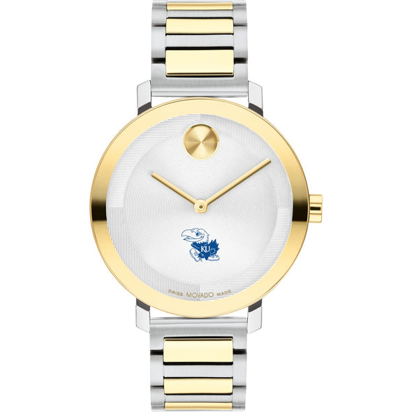 University of Kansas Women's Movado BOLD 2-Tone with Bracelet Shot #2