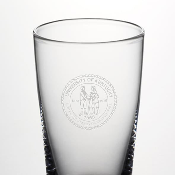 University of Kentucky Ascutney Pint Glass by Simon Pearce Shot #2