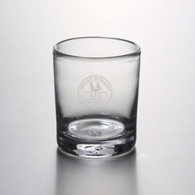 University of Kentucky Double Old Fashioned Glass by Simon Pearce Shot #1