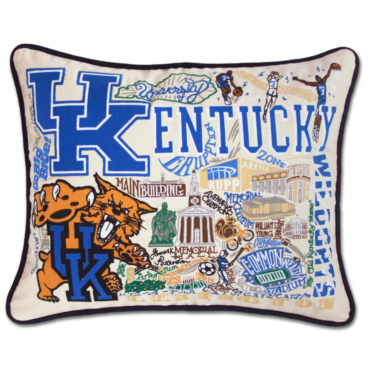 M.LaHart & Co Embroidered Pillow