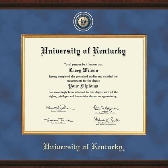 University of Kentucky Diploma Frame Excelsior Graduation Gift M.LaHart & Co.
