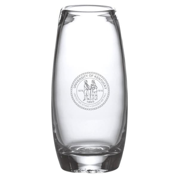 University of Kentucky Glass Addison Vase by Simon Pearce Shot #1