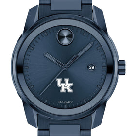 University of Kentucky Men&#39;s Movado BOLD Blue Ion with Date Window Shot #1