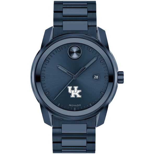 University of Kentucky Men&#39;s Movado BOLD Blue Ion with Date Window Shot #2