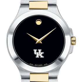 University of Kentucky Men&#39;s Movado Collection Two-Tone Watch with Black Dial Shot #1
