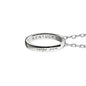University of Kentucky Monica Rich Kosann "Carpe Diem" Poesy Ring Necklace in Silver Shot #3