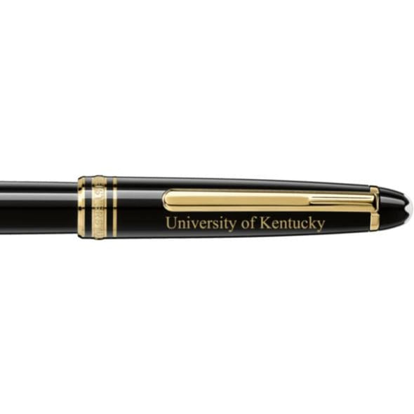 University of Kentucky Montblanc Meisterstück Classique Rollerball Pen in Gold Shot #2