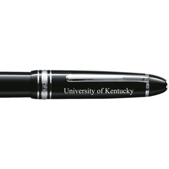 University of Kentucky Montblanc Meisterstück LeGrand Rollerball Pen in Platinum Shot #2