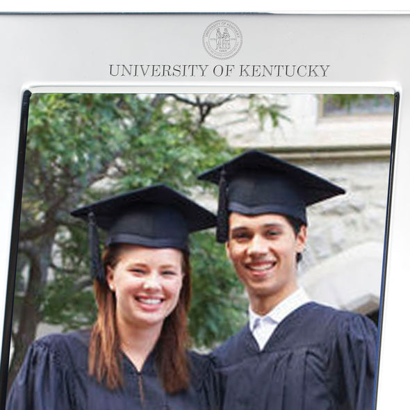 University of Kentucky Polished Pewter 5x7 Picture Frame Shot #2