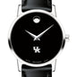 University of Kentucky Women's Movado Museum with Leather Strap Shot #1