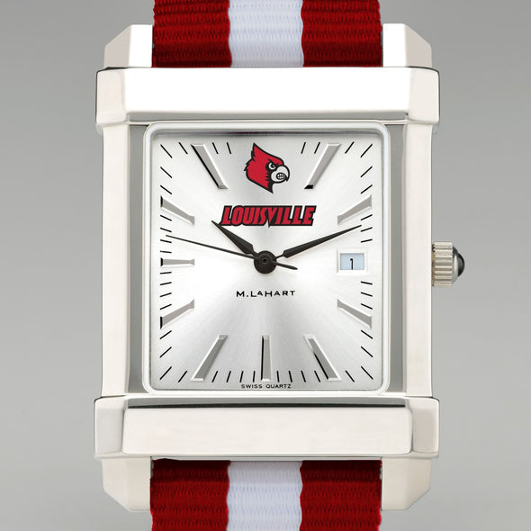 University of Louisville Collegiate Watch with RAF Nylon Strap for Men Shot #1