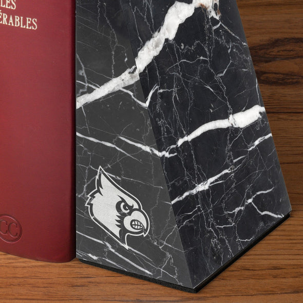 University of Louisville Marble Bookends by M.LaHart Shot #3