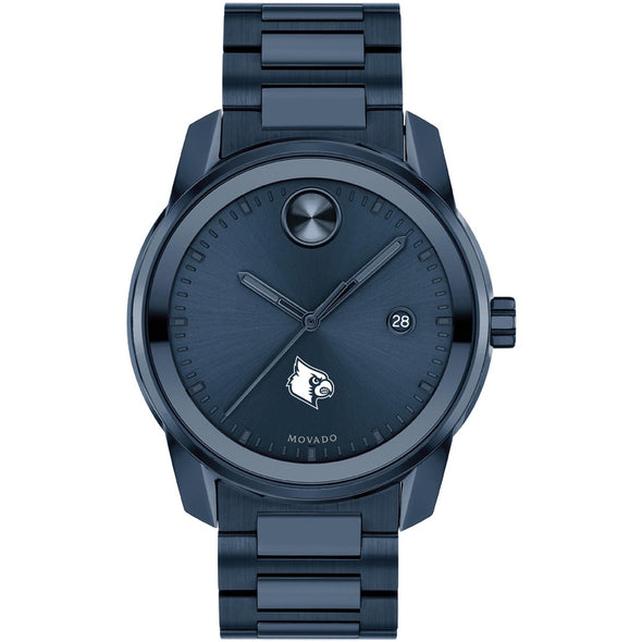 University of Louisville Men's Movado BOLD Blue Ion with Date Window Shot #2