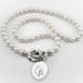 University of Louisville Pearl Necklace with Sterling Silver Charm