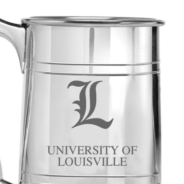 University of Louisville Pewter Stein Shot #2