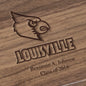 University of Louisville Solid Walnut Desk Box Shot #3