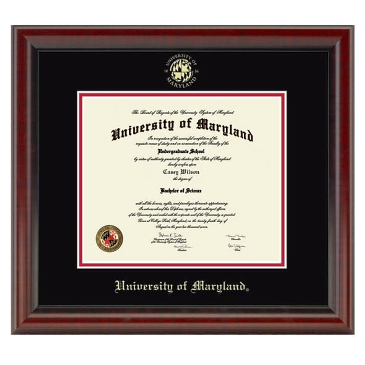 Maryland Diploma Frame - Fidelitas | M.LaHart & Co.