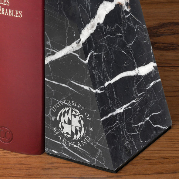 University of Maryland Marble Bookends by M.LaHart Shot #4