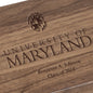 University of Maryland Solid Walnut Desk Box Shot #3
