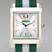 University of Miami Collegiate Watch with RAF Nylon Strap for Men