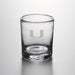 University of Miami Double Old Fashioned Glass by Simon Pearce