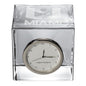 University of Miami Glass Desk Clock by Simon Pearce Shot #2
