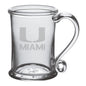 University of Miami Glass Tankard by Simon Pearce Shot #1