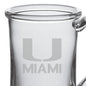 University of Miami Glass Tankard by Simon Pearce Shot #2